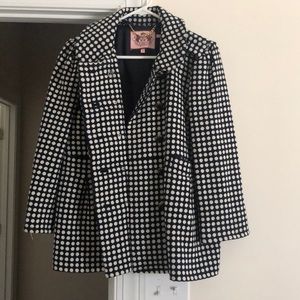 Juicy Couture Polka Dot Coat